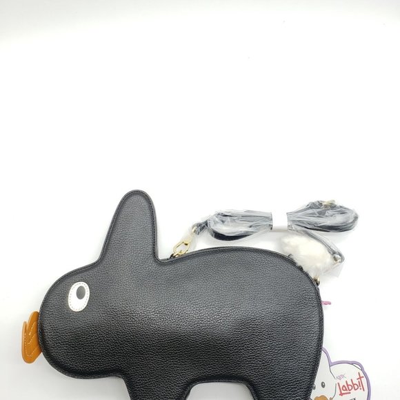 Kidrobot Kosik Labbit Leather Clutch Crossbody Bag - Picture 2 of 3